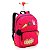 Kit Mochila de Rodinhas e Lancheira Rosa Colorup - Seanite - Imagem 2