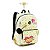 Mochila de Rodinhas e Estojo Bege ColorUp - Seanite - Imagem 2