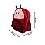 Kit Mochila + Lancheira creche Infantil Joaninha Clio pets - Imagem 6