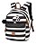 Mochila Barbie 45820 Juvenil Preta E Branca Lançamento 2020 - Imagem 2