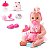 Boneca New Born Unicórnio Fofinho c/ Acessórios - Divertoys - Imagem 2