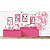 Kit Festa Gata Marie Rosa Decoração de Aniversário - Imagem 1