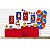 Kit Festa Mêsversário Mulher Maravilha Decorativo - Imagem 1