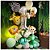 Kit 5 Balões Animais Metalizados Tema Safari 16'' - Imagem 4