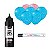 Kit Chá revelação + Bastão + Bexiga 350g Azul Masculino - Imagem 1
