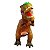 Brinquedo Dinossauro Tiranossauro Rex Marrom 40cm Zoop Toys - Imagem 4