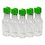 Garrafinha Lembrancinha Verde Claro Acrílica 50ml 10Un - Imagem 1