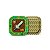 Prato Quadrado Descartável Mini Pixels 18cm Com 8 Un - Imagem 1