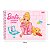 Caderno Barbie Rosa Cartografia e Desenho 80 Folhas - Foroni - Imagem 2