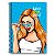 Caderno Girls Run the World 1 Matéria 96 Folhas Power Girl - Imagem 1