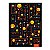 Caderno Pacman Emoji 96 Folhas Brochura - Foroni - Imagem 1
