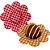 Forminha Sweet Flower - Xadrez - Imagem 1