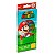 Kit Colorir Folha A4 e Lápis de cor 12Un Super Mario - Imagem 3