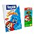 Kit Colorir Folha A4 e Lápis de cor 12Un Super Mario - Imagem 1