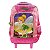 Mochila Feminina Rodinhas Rosa Scarlett Fairy Fun Avaria - Imagem 1