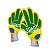 Kit Mão Torcedor Decorativa Brasil 2022 Decorativa - Imagem 1
