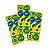 Adesivo Brasil 2022 Redondo 30UN - Festcolor - Imagem 1