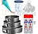Kit Confeitaria Cozinha Fácil Formas Fundo Removível + Itens - Imagem 1