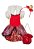 Fantasia Infantil Apple White Ever After Hight Vermelho - Imagem 2