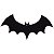 Aplique Silhueta morcego Halloween 06 und - Grintoy - Imagem 1