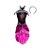 Fantasia Ever after High - Rave queen - Modelo com avaria - Imagem 2