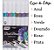 Kit Lettering Black Caneta Brush Metal e Fineliner Pastel - Imagem 2