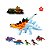 Brinquedo Dino Paint Estiracossauro Para Colorir Zoop Toys - Imagem 5