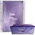 Kit Fichário em PVC e Estojo Trendy Purple – DAC - Imagem 1