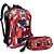 Kit Mochila e Estojo Fast Machine 8061 Vermelha - Imagem 1