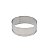 Aro Cortador Redondo Massas 1cav - 10x5 - Inox AR266 - Imagem 1