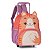 Mochila Escolar de Rodinha Raposa Infantil - Clio Pets - Imagem 1