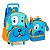 Kit Mochila Rodinha + Lancheira Cachorro Azul - Clio - Imagem 1