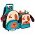 Kit Mochila Rodinha + Lancheira Verde Infantil - Clio - Imagem 1