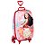 Kit Mochila 3D de Rodinhas + Lancheira Princesa Moana Rosa - Imagem 3