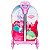 Kit Mochila 3D de Rodinhas + Lancheira Princesas Rosa Disney - Imagem 5