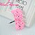 Mini Flor Eva Rosa Claro Decoração e Festa 2cm PCT 144un - Imagem 2