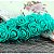Mini Flor Azul Claro Decoração e Festa 2cm c/ 144un - Imagem 2