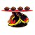 Porta Docinhos e Cupcakes Minnie Mouse MDF - Grintoy - Imagem 1