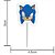 Palitos Topper Decorados Sonic - Piffer - Imagem 3