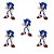 Mini personagem Sonic - Piffer - Imagem 1