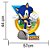 Enfeite Toten Festa Grande Sonic - Piffer - Imagem 3