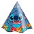 Chapeuzinho para Aniversário Stitch 8Un Festcolor - Imagem 1