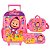 Kit Mochila Rodinhas, Lancheira e Estojo Masha e o Urso Rosa - Imagem 1