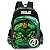 Kit Mochila Costas, Lancheira e Estojo Box Hulk Avengers - Imagem 2