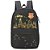 Mochila Escolar Harry Potter Hogwarts Preto - Luxcel - Imagem 1