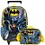Kit Mochila de Rodinhas e Lancheira Batman - Luxcel - Imagem 1