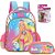 Kit Mochila de Costas e Estojo Barbie Holográfica - Imagem 1