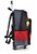 Kit Mochila Rodinhas Estojo Lancheira Boruto Vermelho Luxcel - Imagem 2