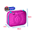 Mochila Rodinha + Lancheira + Estojo Box RB Roxo Matelassê - Imagem 4
