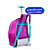 Mochila Rodinha + Lancheira + Estojo Box RB Roxo Matelassê - Imagem 5